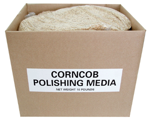 Corncob Polishing Media 10lb. - Box