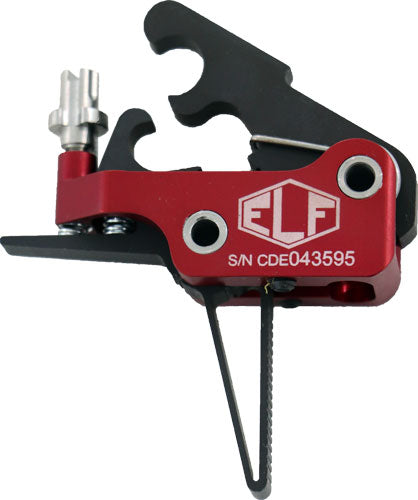 Elftmann Trigger Ar-10 Match - Straight Finger Adj 2.75-4lbs.