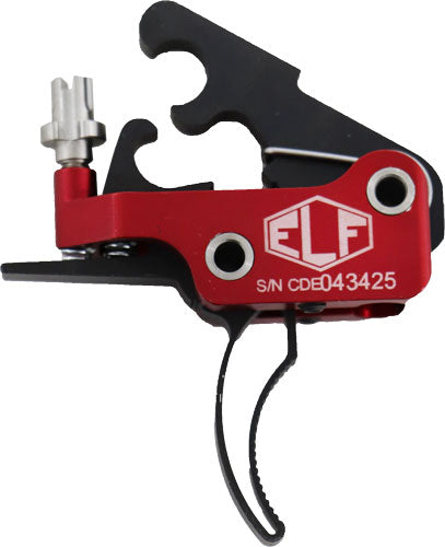 Elftmann Trigger Ar-9 Curved - Finger Adj 2.75-4lbs. Mil-spec