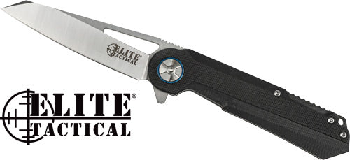 Mc Elite Tactical Reticle 3.5" - Wharncliffe Folder Black/ss!