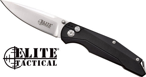 Mc Elite Tactical Cruiser 3" - Drop Point Folder Black/ss!