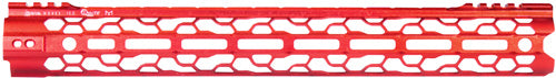 Odin Forend O2 Lite Mlok - 15.5" Red Ar-15