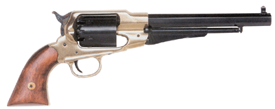 Traditions Bp Revolver 1858 - .44 Cal 8" Brass/walnut