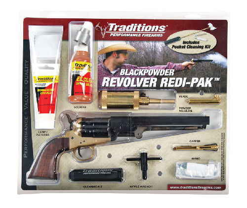 Traditions Bp Revolver 1860 - Colt Army .44 Brass/wal Redipk