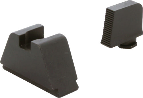 Ameriglo 3xl Tall Black Serrtd - .365 Front/black .451rear Glck