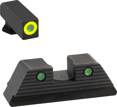 Ameriglo Trit Troopr For Glock - 42/43/43x/48 Mos Lumigreen Fnt