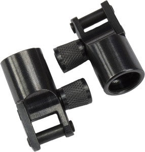 Grovtec Push Button Base To - Swivel Stud Adaptor Black