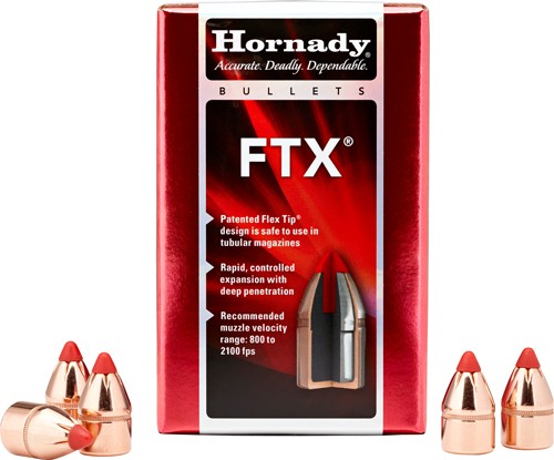 Hornady Bullets 25 Cal .257 - 110gr Ftx 100ct 30bx/cs