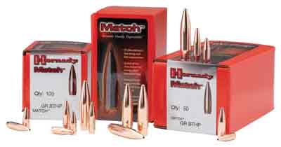 Hornady Bullets 30 Cal .308 - 168gr Jhp-bt 100ct 15bx/cs