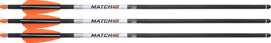 Wicked Ridge Xbow Arrow Match - 400 Carbon 20" Alpha Hp 3pk