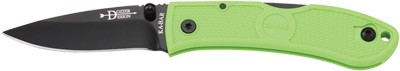 Ka-bar Mini Dozier Folder - 2.25" Zombie Green