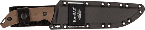 Ka-bar Jarosz Camp Turok 8" - Fixed Plain Edge W/kydex Shth
