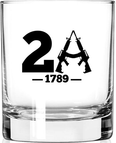 2 Monkey Whiskey Glass - 2a 1789 Glass