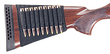 Michaels Rifle Buttstock - Cartridge Carrier 9-loop Black