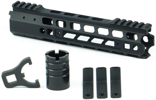 Manticore Transformer Rail - 9" Gen Ii Black For Ar-15