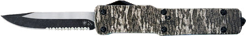 Templar Knife Slim Otf Mobl - 3.1" Black Dp D2 Serrated Alu!