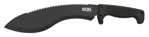 Sog Machete Sogfari Kukri - Black W/sheath