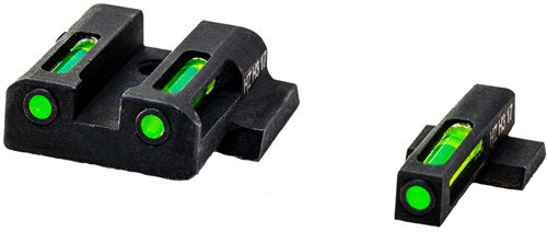 Hiviz Litewave H3 Tritium Lite - Pipe Set S&w M&p Full Sz/cmpct