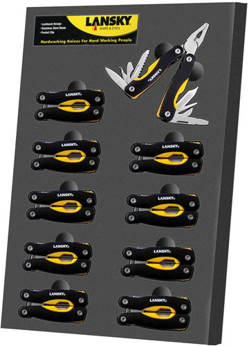 Lansky Sharpeners Mini Multi - Tool Display 10-pack
