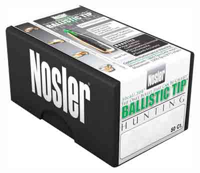 Nosler Bullets 30 Cal .308 - 125gr Ballistic Tip 50ct
