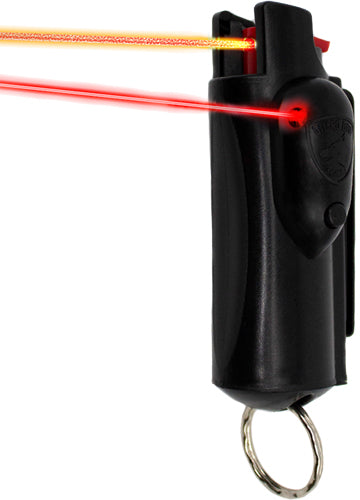 Guard Dog Accufire Pepper Spry - W/ Laser Sight & Keychain Blk