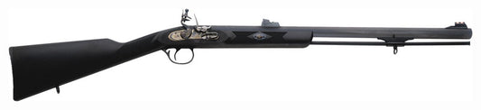 Traditions Deerhunter Rifle - .50 Cal 24" Flintlock Blue/syn