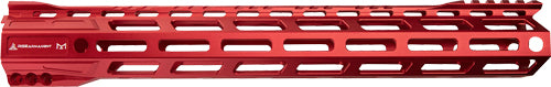 Rise Handguard Skeletonized - 13.5" M-lok Rise Red Ar-15