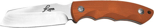 Abkt Roper Razor 3" Fixed Blde - Orange G10 Handle W/sheath