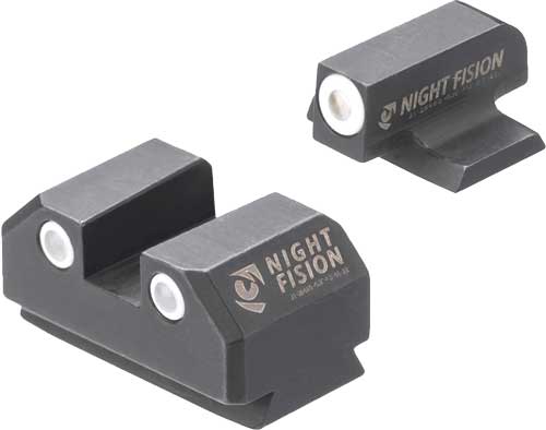 Night Fision Tritium White - Ring Square Rear Ruger Max 9