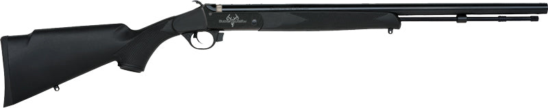 Traditions Buckstalker Xt - Youth .50 Cal 24" Blue/blk Syn