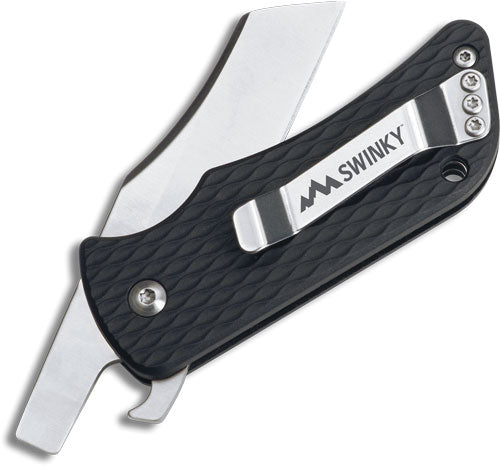 Outdoor Edge Swinky Edc Knife - W/bottle Opener & Pocket Clip