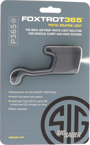 Sig Optics Weapons Light White - Foxtrot 365 Black