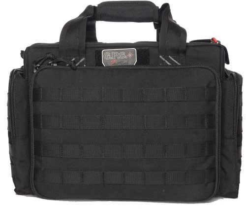 Gps Tactical Range Bag W/ - Foam Cradles For 5 Guns Black