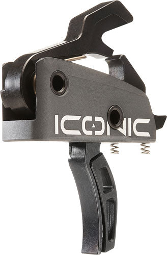 Rise Trigger Iconic Gray - 2-stage 1.25/1.75 Ar-15 W/pins