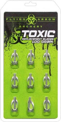 Flying Arrow Replacement - Blade Toxic 100gr 9/pk
