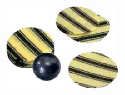 T/c Pillow Ticking Patches - .45-.50cal. Pre-lubed 100-pack