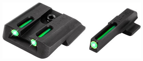 Truglo Sight Set S&w M&p - Tritium/fiber Optic Green