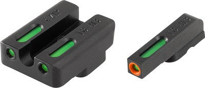 Truglo Sight Set Cz 75 Series - Tfx Pro Green/orange Outline