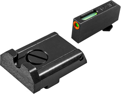 Truglo Sight Set For Glock Adj - Tfx Pro Green/orange Outline