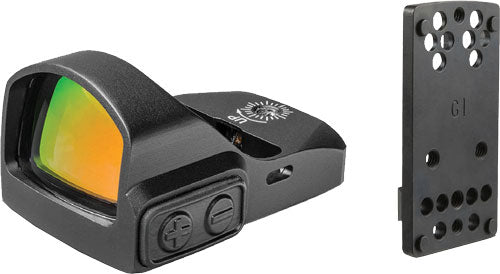 Truglo Red-dot Micro Tru-tec - 3moa Dot Dctr Mnt Blk For Glck