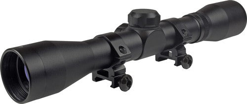 Truglo Scope Buckline 4x32mm - Duplex Black W/weaver Rings