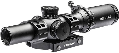 Truglo Omnia 1-4x24mm Scope - 30mm Tube Ir Sp W/1pc Mount Do