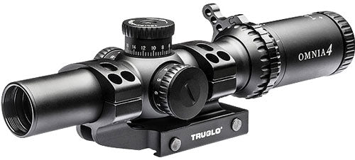 Truglo Omnia 1-6x24mm Scope - 30mm Tube Ir Sp W/1pc Mount Do