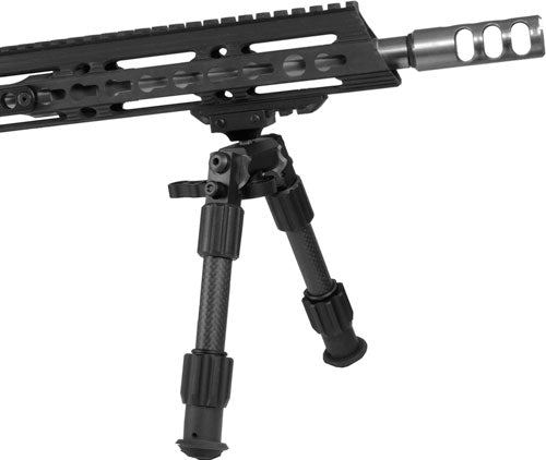 Truglo Tac-pod Carbon Pro 9-13 - " Pivoting W/pctny Rail Adptr!