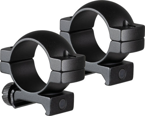 Truglo Rings 1" Medium Matte - Black Weaver/picatinny Alumnm