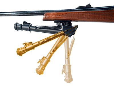 Utg Bipod Tactical Op 8-12.4" - Picatinny Mount W/stud Adapter