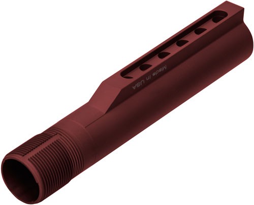 Utg Buffer Tube Ar-15 - Mil-spec 6-position Red