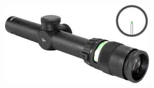 Trijicon Accupoint 1-4x24 30mm - Bac Green Triangle Post