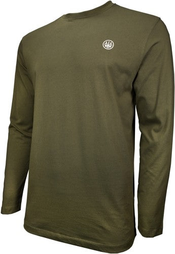Beretta T-shirt Long Sleeve - Usa Logo X-large Od Green