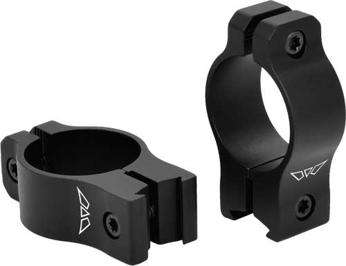 Warne Vapor 1" Med Matte Rings - Aluminum Fits 3/8-11mm Dvetail